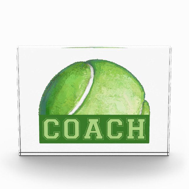Tennis Coach Award (Front)