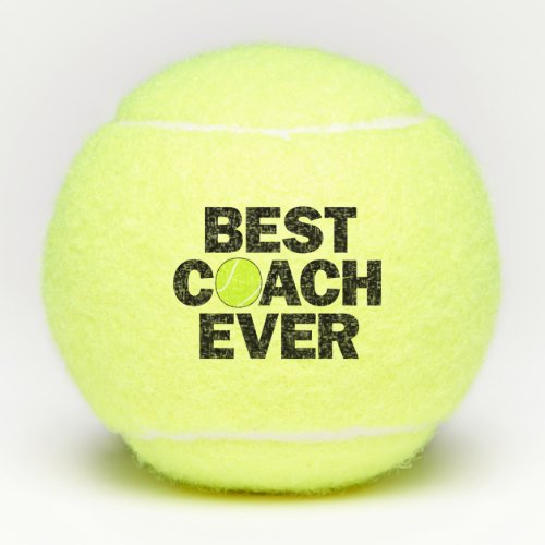 Tennis Coach Best Coach Ever Tennis Balls