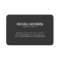 Tennis coach business card - gray, modern, minimal