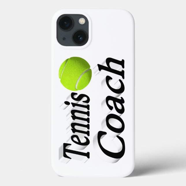 Tennis Coach  Case-Mate iPhone Case (Back)