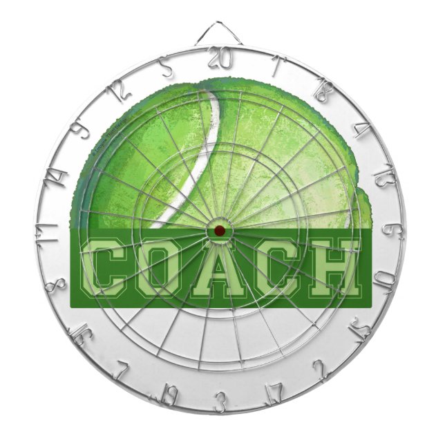 Tennis Coach Dart Board (Front)