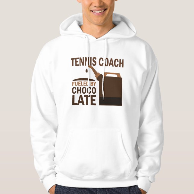 Tennis Coach (Funny) Gift Hoodie (Front)