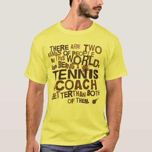 Tennis Coach Gift T_Shirt