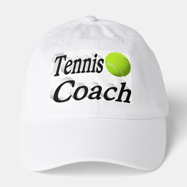 Tennis Coach Hat (Front)