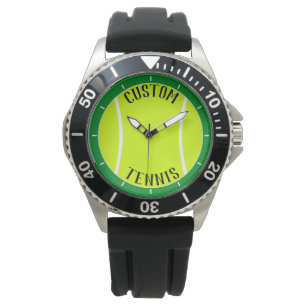 Tennis Coach or Player Custom Team Name Sports Watch