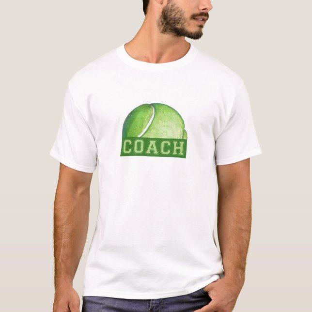 Tennis Coach T-Shirt (Front)
