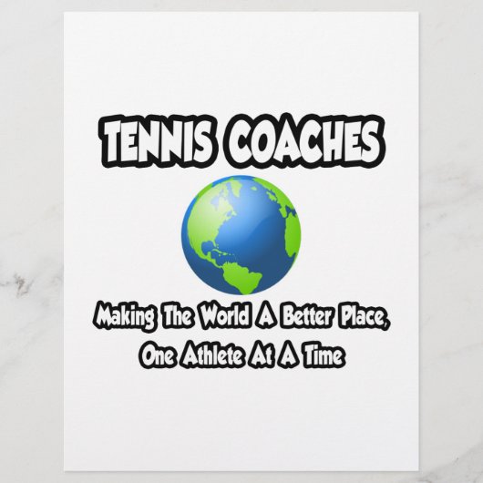 Tennis Coaches...Making the World a Better Place (Front)