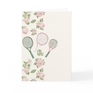 Tennis Collage Birthday  Card