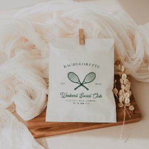 Tennis Country Club   Bachelorette  Favor Bag