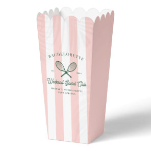 Tennis Country Club | Bachelorette Favor Boxes