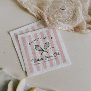 Tennis Country Club | Bachelorette  Napkins