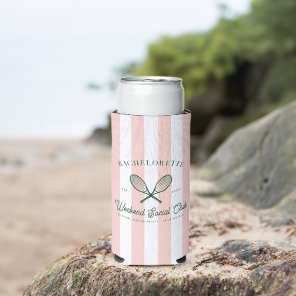 Tennis Country Club | Bachelorette  Seltzer Can Cooler