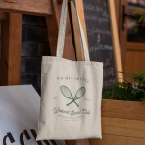Tennis Country Club | Bachelorette  Tote Bag