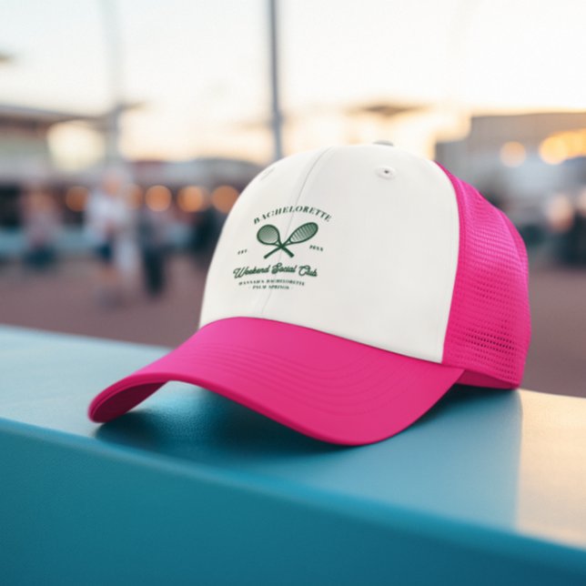 Tennis Country Club | Bachelorette  Trucker Hat (Creator Uploaded)