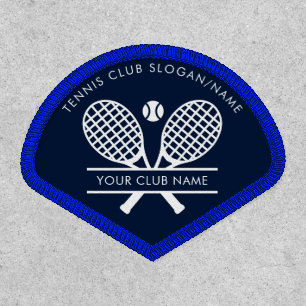 Tennis Country Club Name Team Players Swag Patch