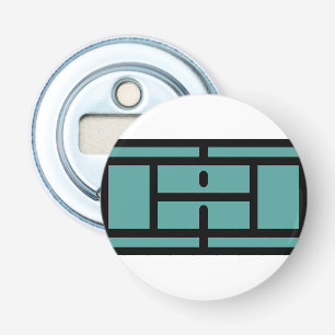 tennis-court bottle opener