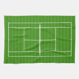 TENNIS COURT LINE MARKING  KITCHEN TOWEL