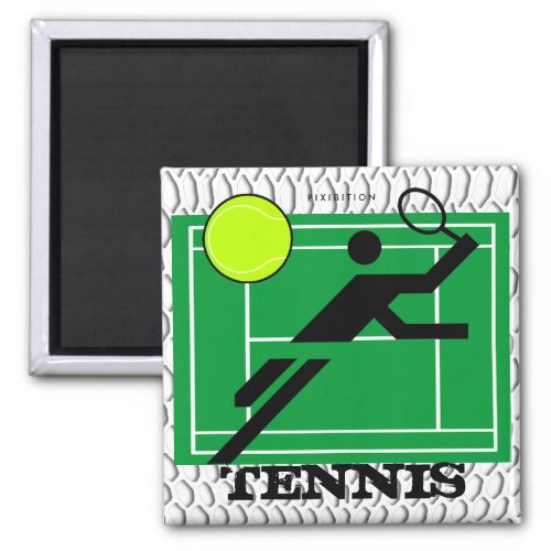 Tennis Court Magnet