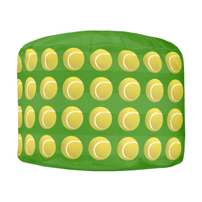 Tennis court & TENNIS BALL Pouf (Front)