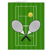 Tennis court & TENNIS RACKETS (Front)