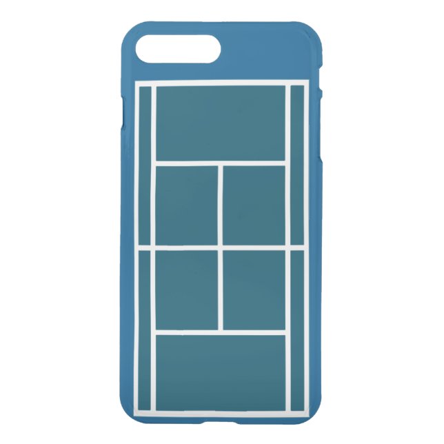 Tennis Court Uncommon iPhone Case (Back)