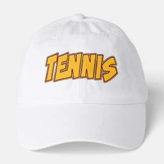 Tennis Cust. Text Hat