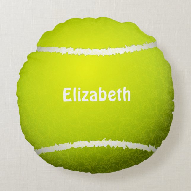 Tennis Custom Ball Pillow (Front)