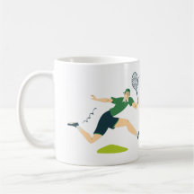 Tennis Dad champion mug