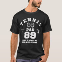 Tennis Dad Funny Sports Established 1989