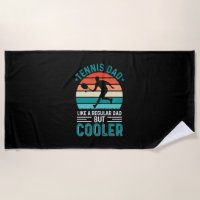 Tennis Dad Retro Sunset