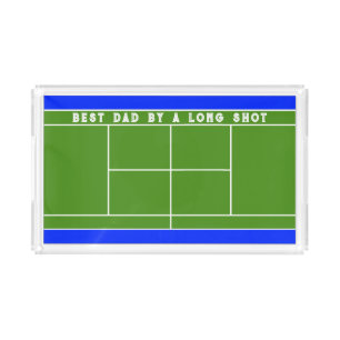 Tennis Dad's Acrylic Tray