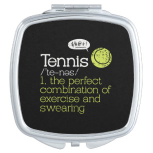 Tennis Definition  Compact Mirror
