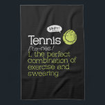 Tennis Definition Kitchen Towel<br><div class="desc">Tennis Definition</div>