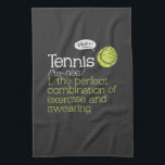 Tennis Definition Kitchen Towel<br><div class="desc">Tennis Definition</div>