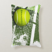 Tennis Design Accent Pillow (Front(Vertical))