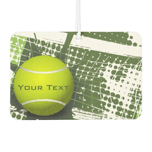 Tennis Design Air Freshener (Front)