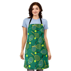 Tennis Design  Apron