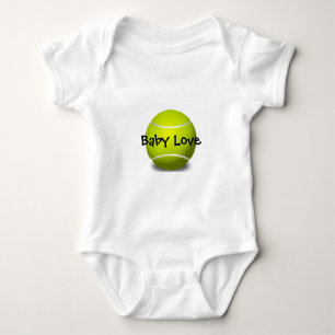 Tennis Design Customizable Baby Clothing Bodysuit
