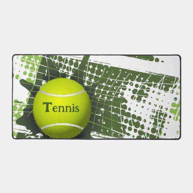 Tennis Design Desk Mat
