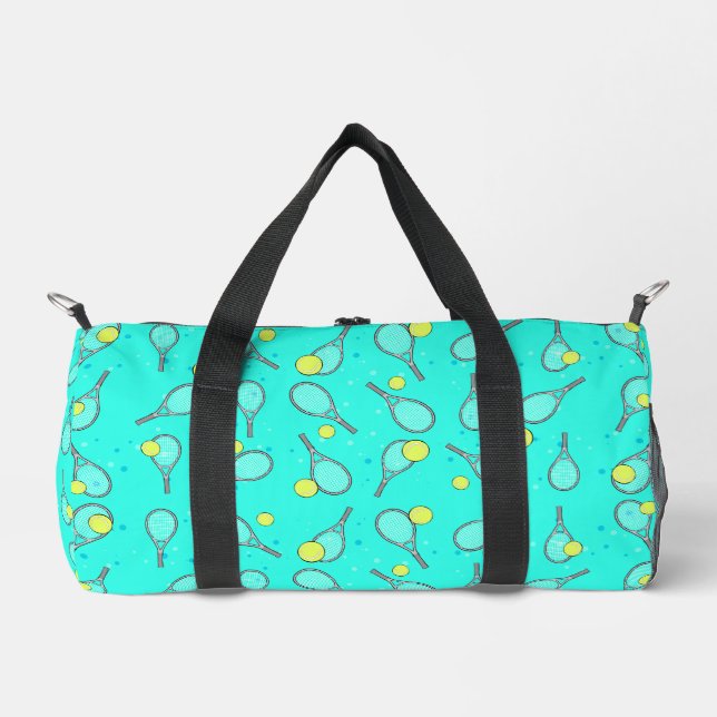 Tennis Design  Duffle Bag (Front)