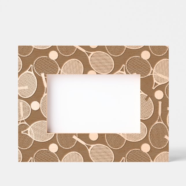 Tennis Design  Engraved Frames (Front)