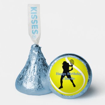 Tennis Design Hershey's Candy Favors by SjasisSportsSpace at Zazzle