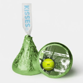 Tennis Design Hershey's Candy Favors by SjasisSportsSpace at Zazzle