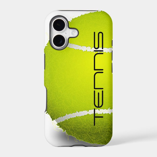 Tennis Design iPhone Case (Back)