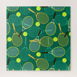 Tennis Design Jigsaw Puzzle