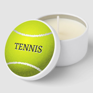 Tennis Design  Mini Candle Favors
