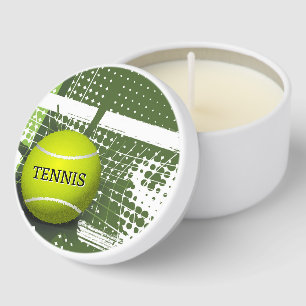Tennis Design  Mini Candle Favors
