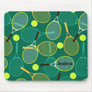 Tennis Design Mouse Pad