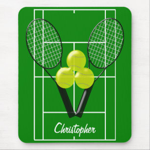 Tennis Design Mouse Pad