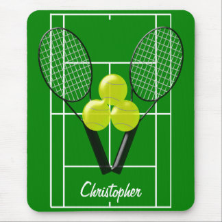 Tennis Design Mouse Pad